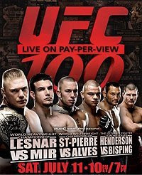 UFC 100 Free Live Stream, Fight Cards and Results