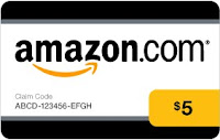$5 Amazon.com eGift Card Drawing