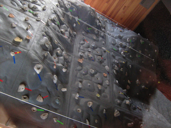 The rock wall