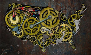 Mark Thoburn, Presentation Design, Steampunk States