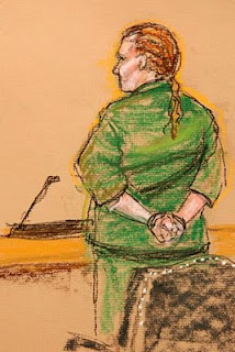 Janet Hamlin, courtoom sketching,