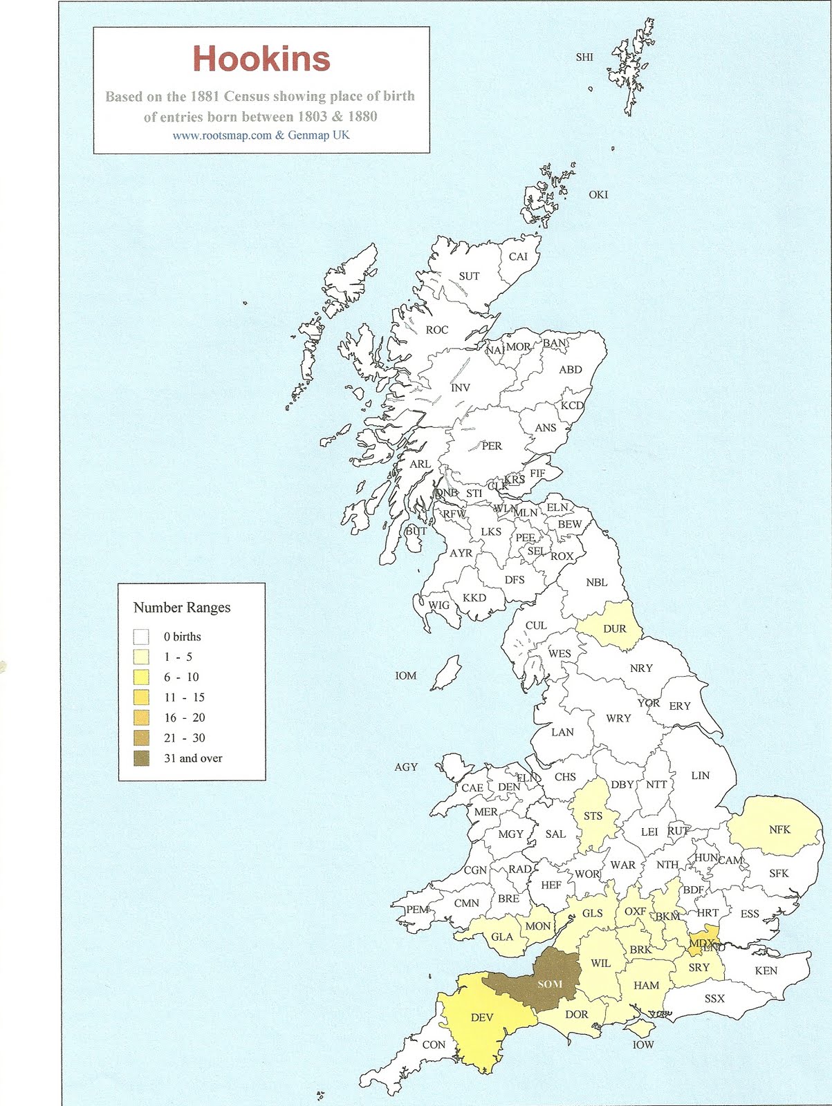 so where were all of our hookins ancestors at the time of the 1881 census well the attached map seems to do the work for us as we can see the so where were all of our hookins ancestors at the time of the 1881 census well the attached map seems to do the work for us as we can see the