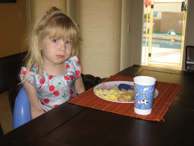 Delaney's preschool breakfast