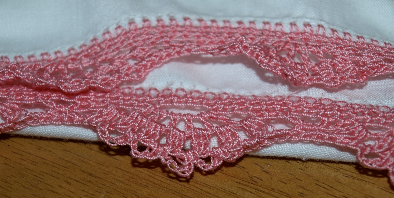 PILLOW CASE CROCHET EDGE PATTERNS