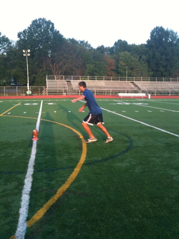 How to kick a football Steps of how to kick a football