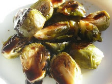 Balsamic Reduction on Brussel Sprouts