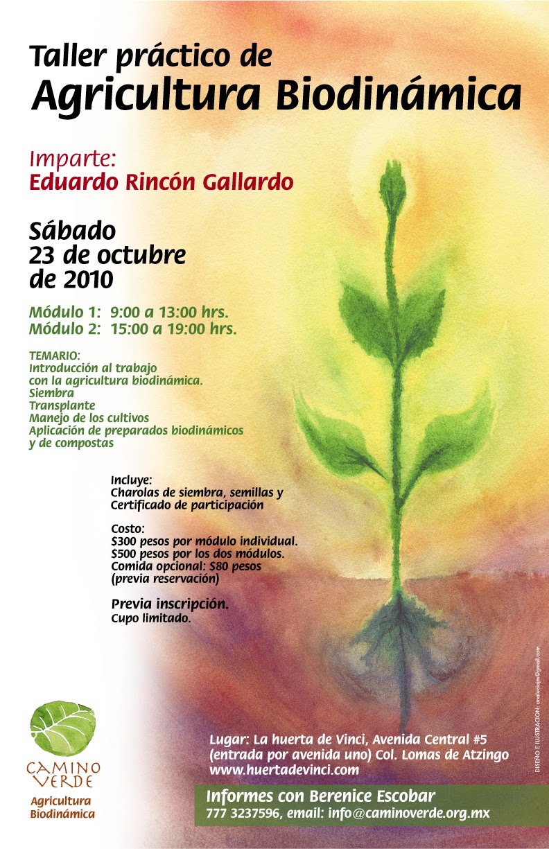 Curso Práctico de Agricultura Biodinámica, 23 de octubre de 2010