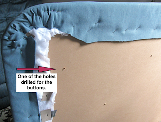 julia finucanes handmade fabric headboard
