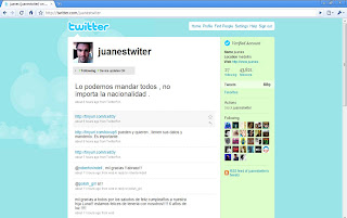 Juanes en campaña contra el embargo a Cuba Juanes+twitter