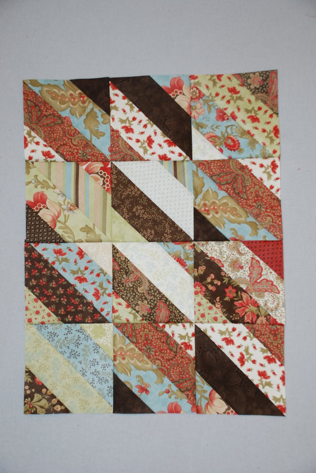 Spun Sugar Quilts Jelly Roll Quilt Along Block 6 etc..