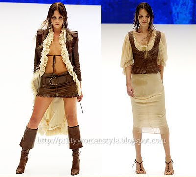Alexander McQueen пролет-лято 2003 Alexander McQueen пролет-лято 2003