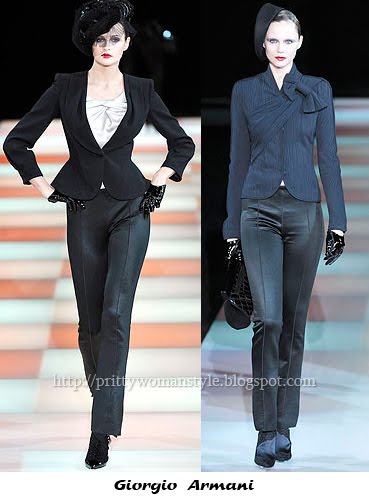 Дамски костюми в ретро стил 40-те Armani Дамски костюми в ретро стил 40-те Armani