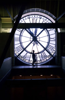 clock at Orsay in Paris