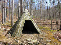 a hut