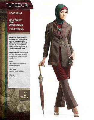 Model Baju Muslim Terbaru pun menjadi pilihan untuk tampil di depan