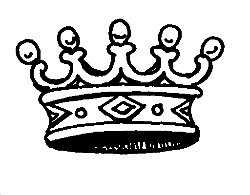 template for king crown