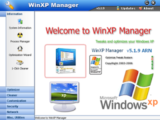 Yamicsoft WinXP Manager 6.0.8