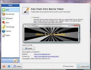 Aleo Aleo Flash Intro Banner Maker v2.6.106