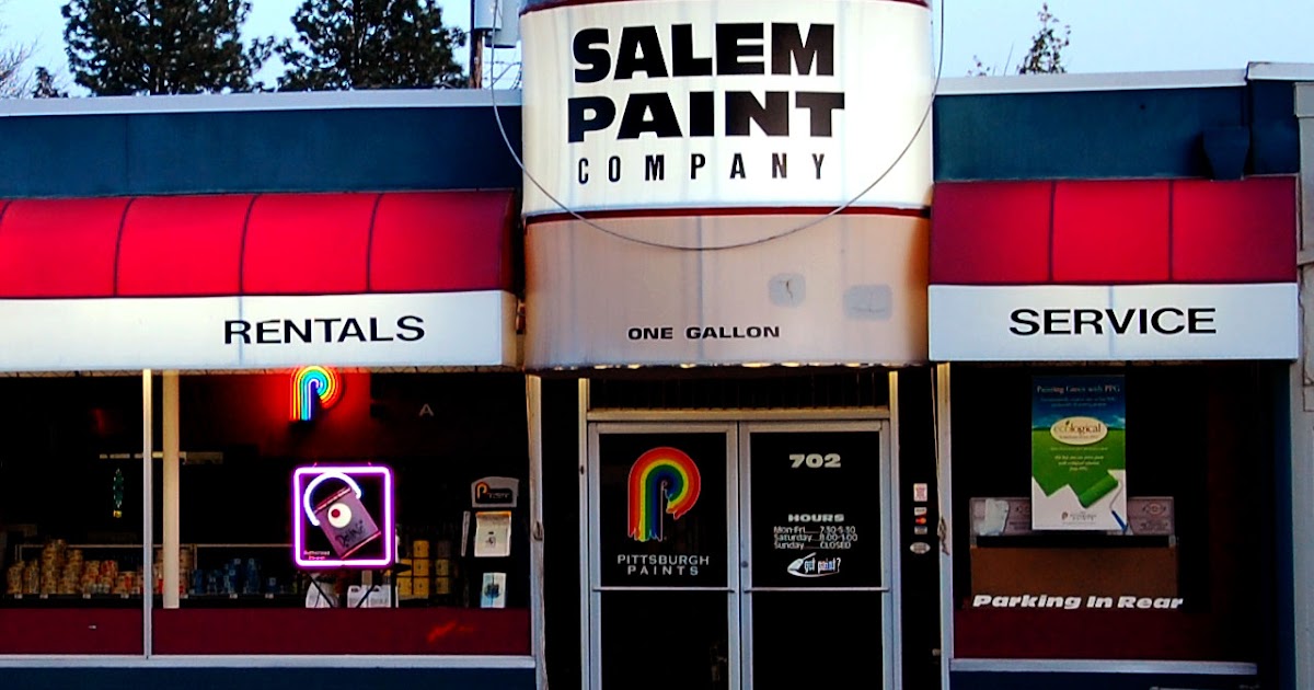 Salem, Oregon Daily Photo Diary Salem's Paint Experts