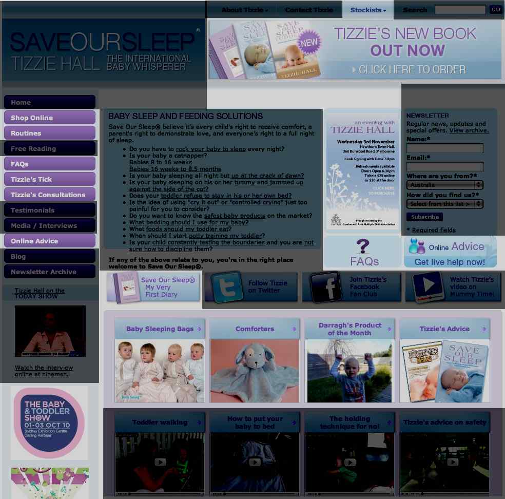 tizzie hall save our sleep