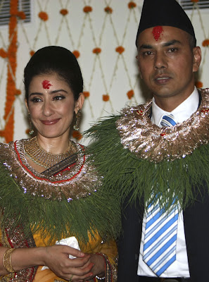 Actress Manisha Koirala wedding photos Actress Manisha Koirala wedding photos