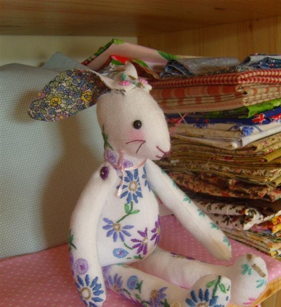 MarmaladeRose Embroidered Bunnies!