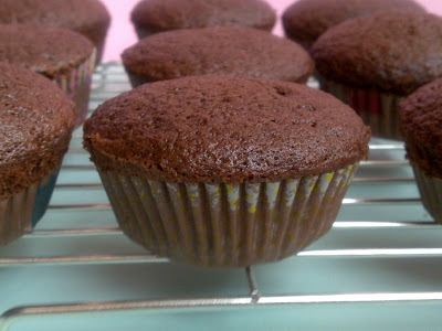 They are chocolate cupcakes easter cupcakes fondant. They are chocolate cupcakes