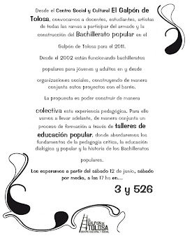 Talleres de Educación Popular