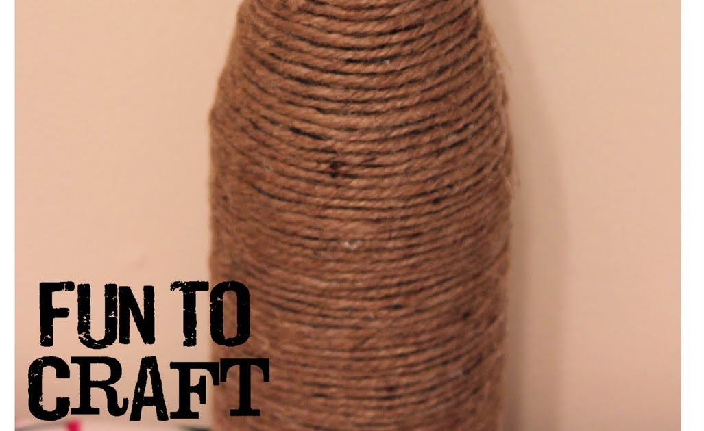 It's FUN to craft! Bottle with a twist