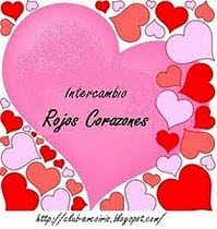 INTERCAMBIO CORAZONES ROJOS