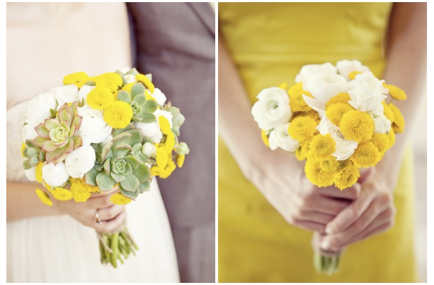 Delightful Yellow Gray Wedding Delightful Yellow Gray Wedding
