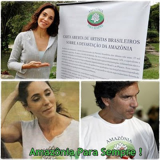 Cristiane Torloni e Victor Fasano Amazônia para Sempre