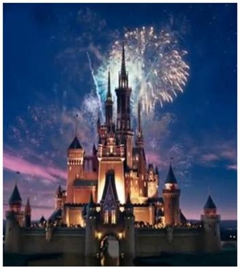 disneyland logo castle. logo for Walt Disney