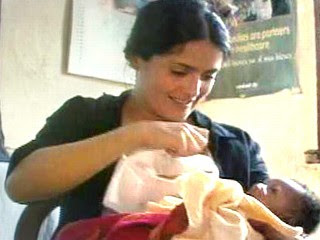 salma hayek breast salma hayek breast