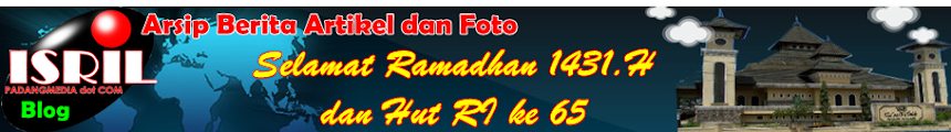 ISRIL PADANGMEDIA dot COM Padang Panjang