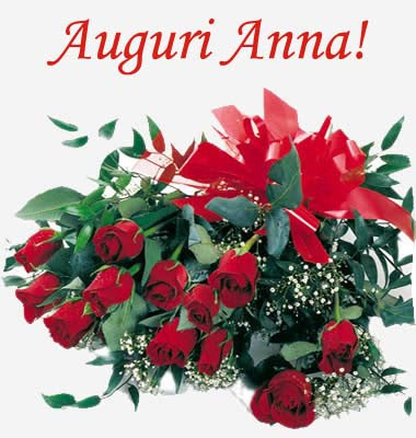AUGURI ANNA Rose+rosse
