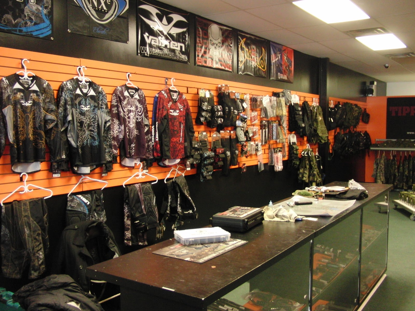 Grey Ops Paintball Paradise Pro Shop
