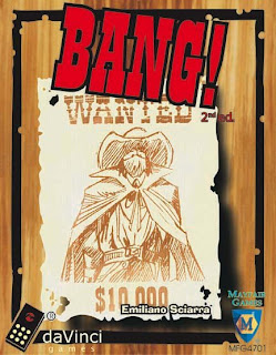 Bang, un juego de cartas ambientado en el Salvaje Oeste Bang!