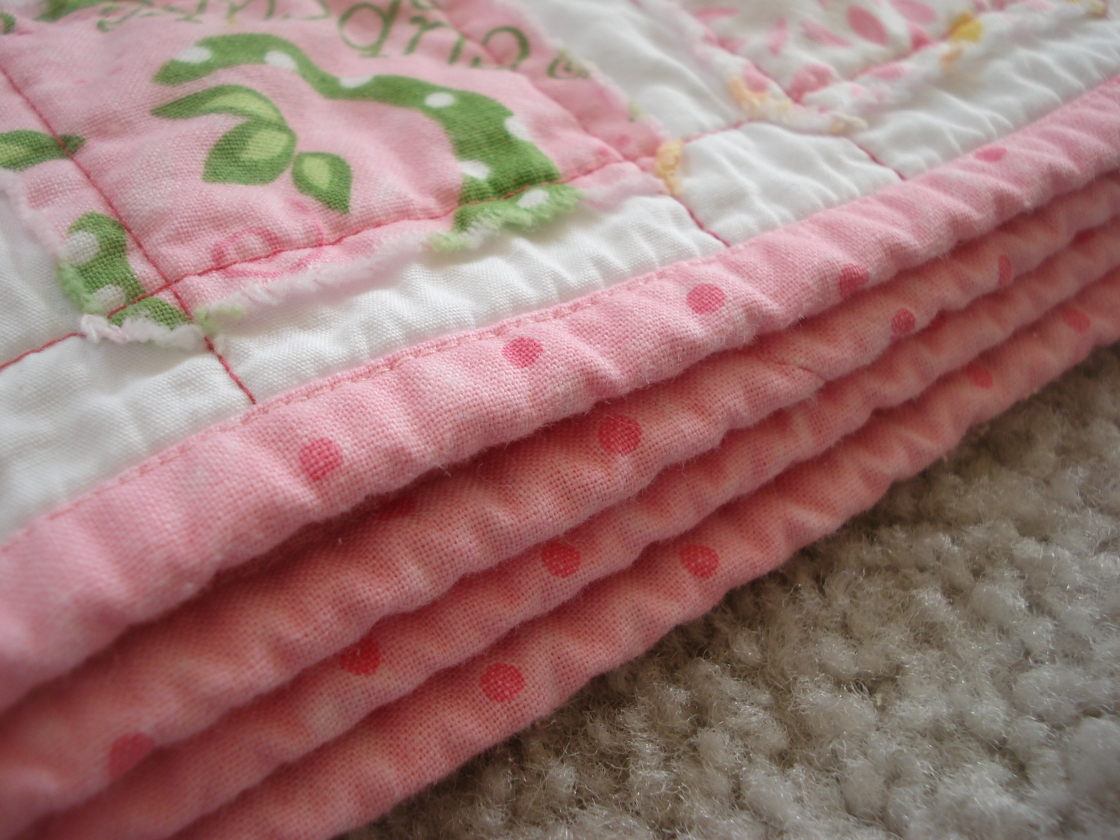 Rainy Tuesday Mornings Vintage Baby Blanket