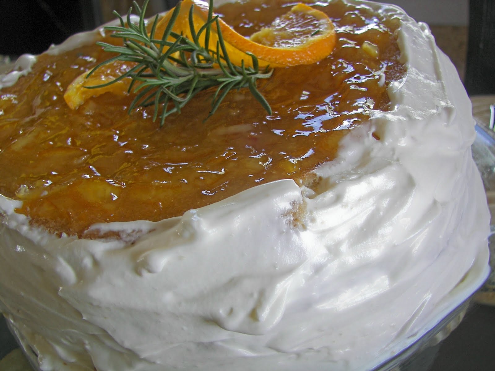 Red Couch Recipes Orange Marmalade Cake