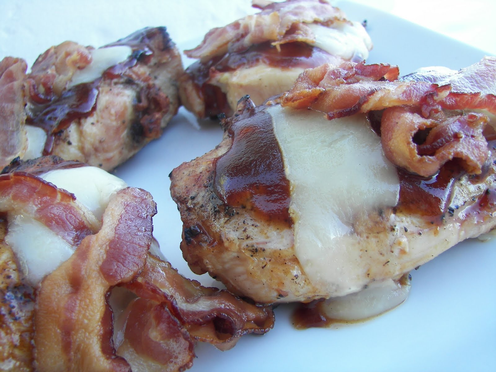 Red Couch Recipes Bacon Jack Grilled Chicken and Winner of Napkin Rings!!