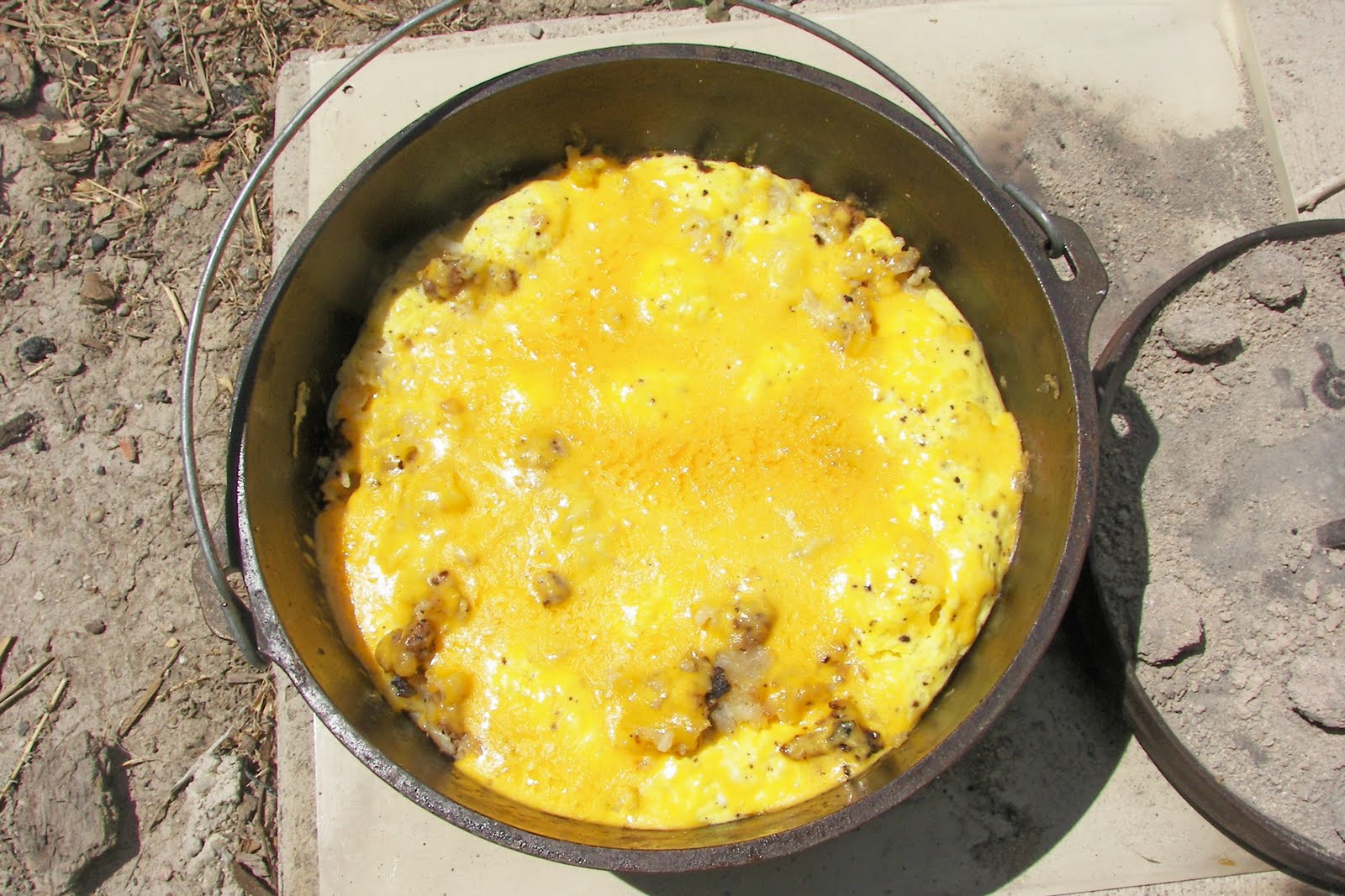 Red Couch Recipes Dutch Oven Mountain Man Breakfast