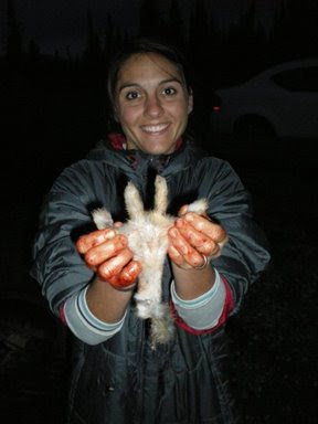 Bailey Shoots a Moving Hare w/ a Pistol