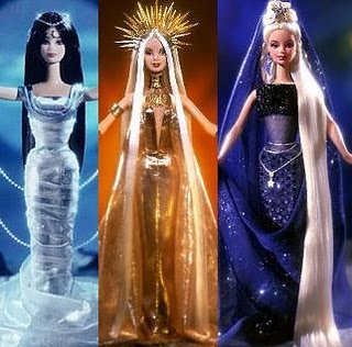 goddess barbie dolls