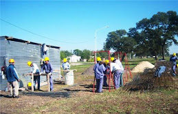 Construcción de la Casa de la Cultura