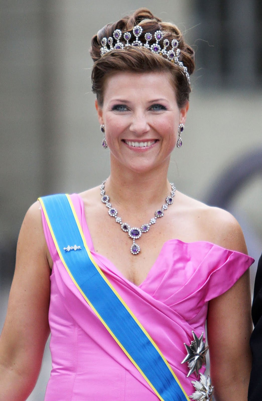 Crown Princess Victoria Tiaras of Norwegian Royals at Royal Wedding