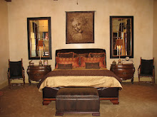 After photo - a Master Bdrm of Old World splendor in a Tuscan home