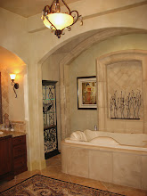 An Eclectic Master Bath