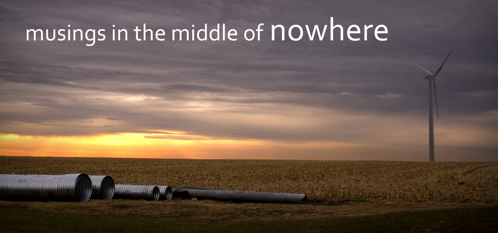 Musings in the Middle of Nowhere