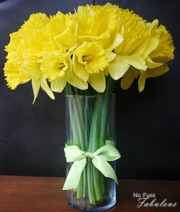 Daffodil Table Centerpieces